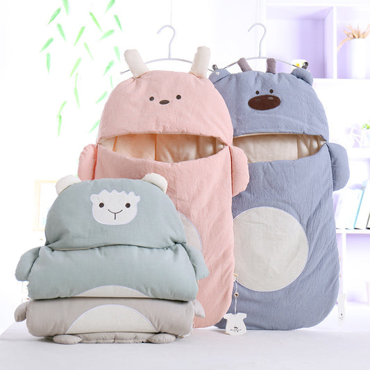 Cartoon baby sleeping bag