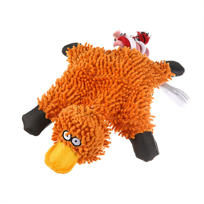 Mop Plush Pet Toy Duck Animal Dog Toys